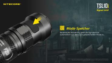 NITECORE - SIGNAL-ENDKAPPE FÜR I-GENERATION LAMPEN